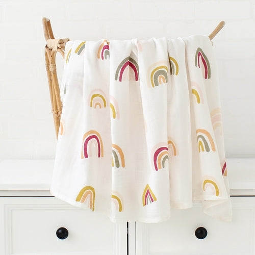 Bamboo Muslin Cotton Baby Blankets Newborn Infant | Bamboo Muslin