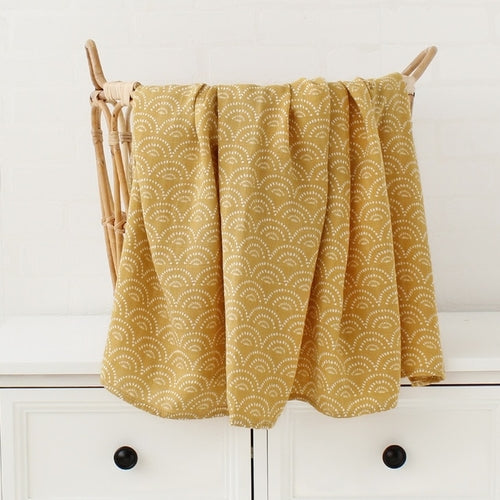 Bamboo Muslin Cotton Baby Blankets Newborn Infant | Bamboo Muslin