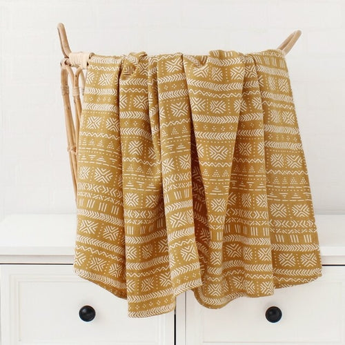 Bamboo Muslin Cotton Baby Blankets Newborn Infant | Bamboo Muslin