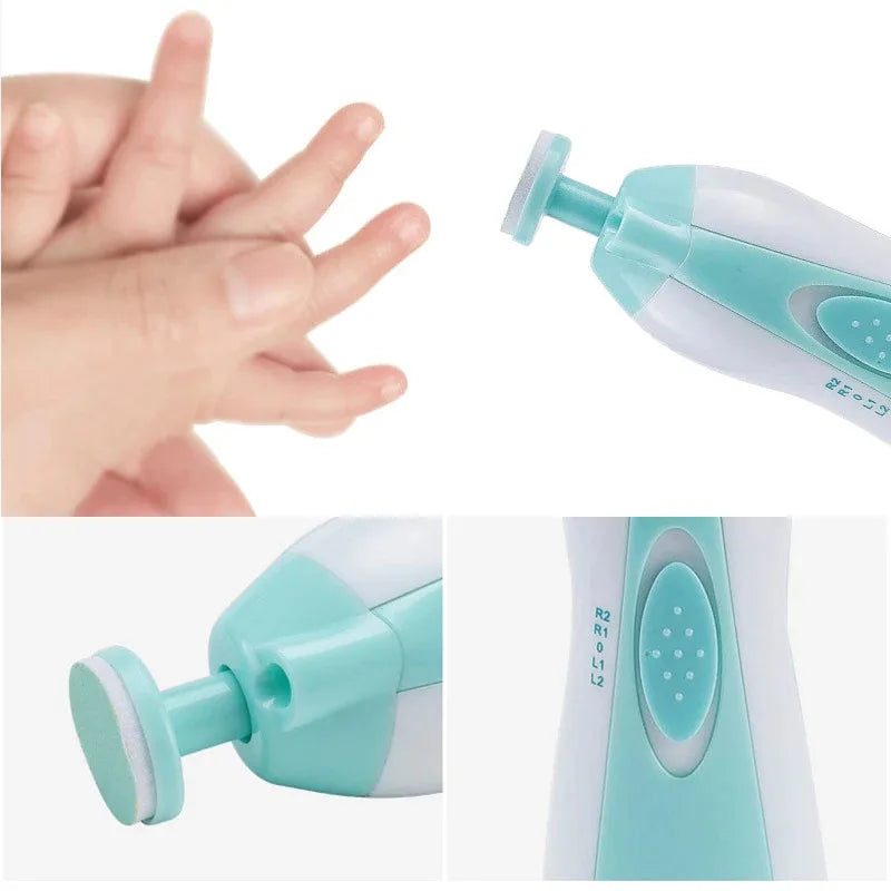 Baby Electric Nail Trimmer Kid Nail Polisher Tool Baby Care