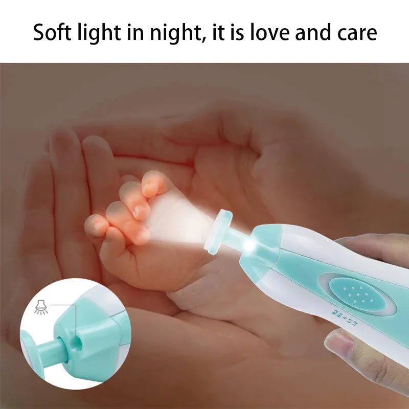 Baby Electric Nail Trimmer Kid Nail Polisher Tool Baby Care