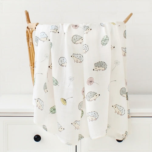 Bamboo Muslin Cotton Baby Blankets Newborn Infant | Bamboo Muslin