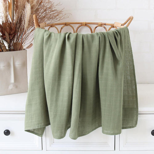 Bamboo Muslin Cotton Baby Blankets Newborn Infant | Bamboo Muslin