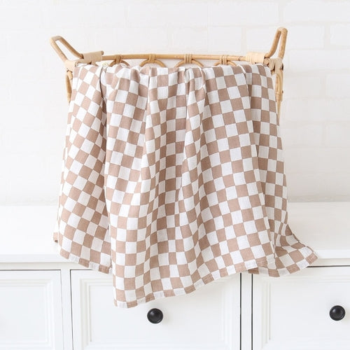 Bamboo Muslin Cotton Baby Blankets Newborn Infant | Bamboo Muslin