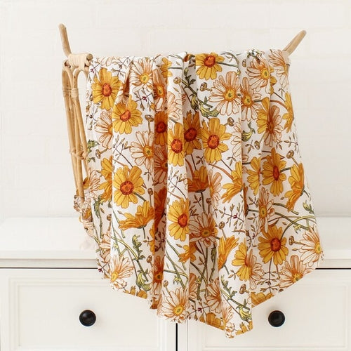Bamboo Muslin Cotton Baby Blankets Newborn Infant | Bamboo Muslin