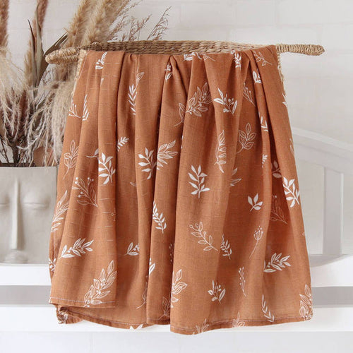 Bamboo Muslin Cotton Baby Blankets Newborn Infant | Bamboo Muslin