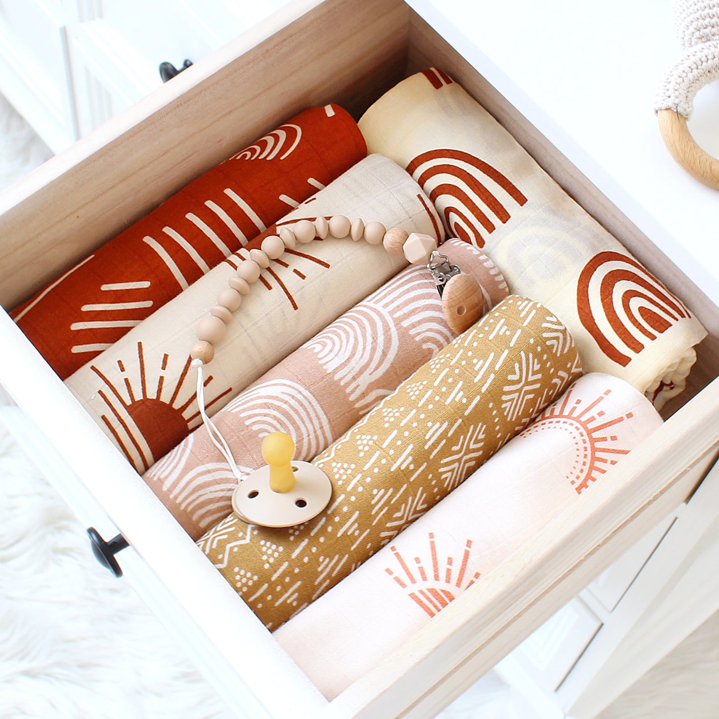 Bamboo Muslin Cotton Baby Blankets Newborn Infant | Bamboo Muslin