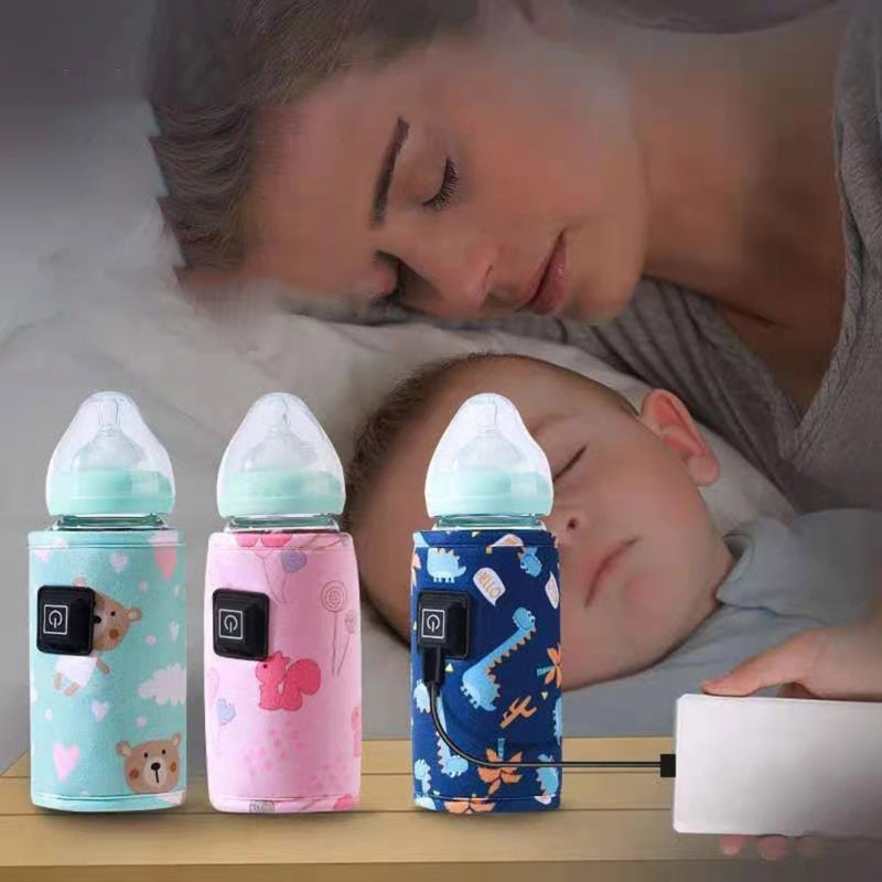 Portable Usb Baby Bottle Warmer Travel Milk Warmer Infant Feeding