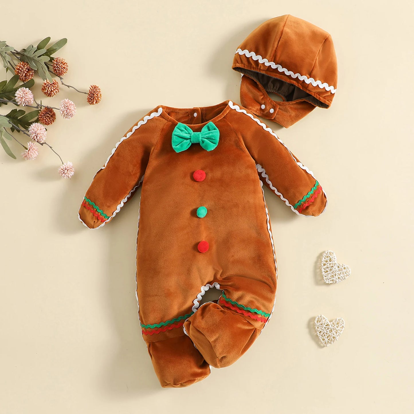 2022-10-07 Lioraitiin 0-24M Toddler Baby Boy Girl Winter Romper