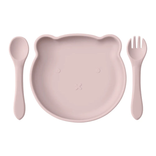 Wholesale Silicone Baby Feeding Set BPA Free Suction Dishes Plate