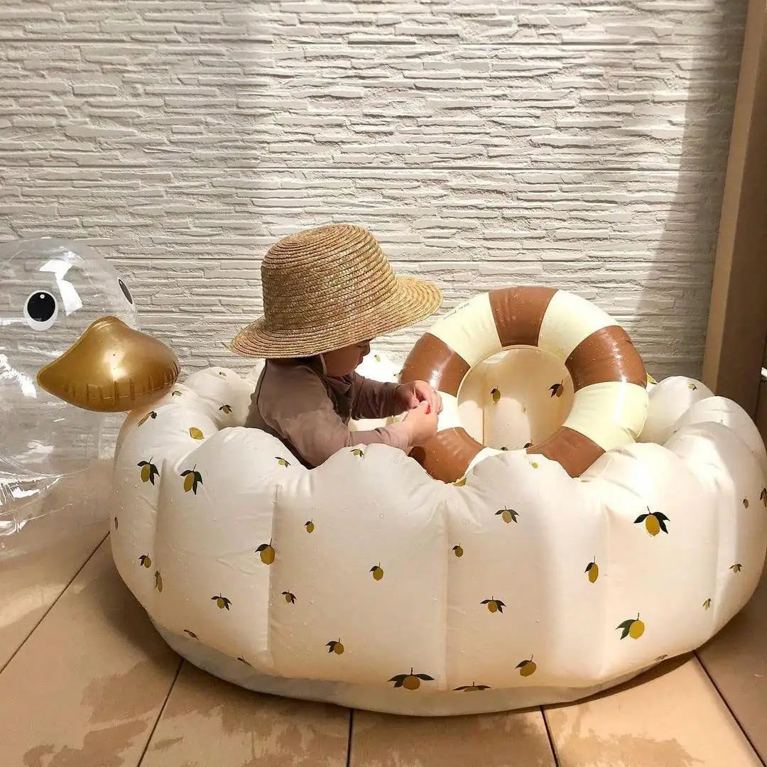 1PCS Inflatable Baby Bathtub / Baby Inflatable Chair, Toddler Bathing