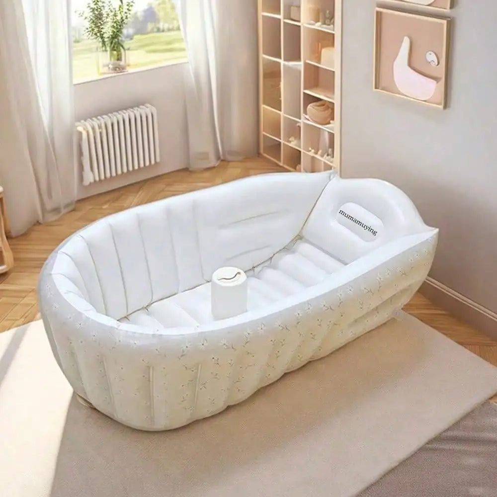 1PCS Inflatable Baby Bathtub / Baby Inflatable Chair, Toddler Bathing