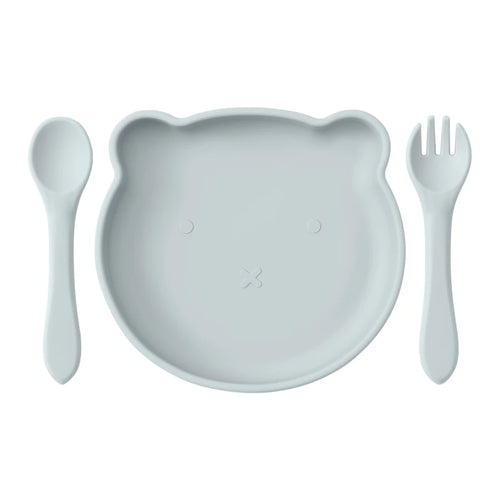 Wholesale Silicone Baby Feeding Set BPA Free Suction Dishes Plate
