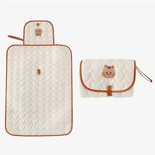 Baby Foldable Diaper Changer Baby Changing Mat Waterproof Changing Pad