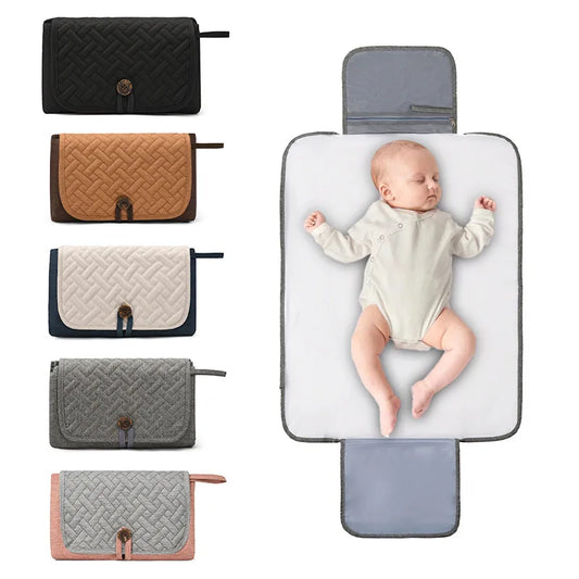 Folding Baby Diaper Pad Portable Infant Diaper Changing Mat for