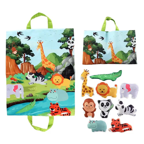 Soft Fabric Car Toy for Babies - Tear-Resistant Cloth Book with