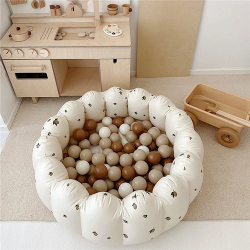 Baby shower basin, baby folding inflatable learning seat,