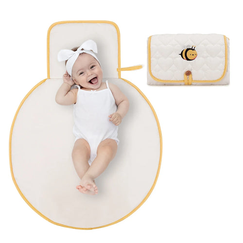 Baby Foldable Diaper Changer Baby Changing Mat Waterproof Changing Pad