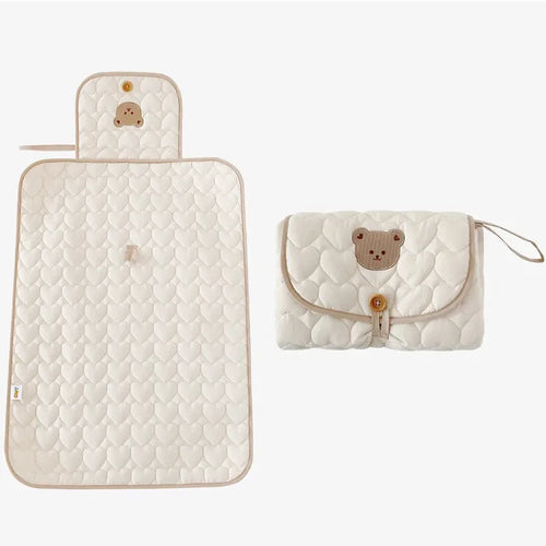 Baby Foldable Diaper Changer Baby Changing Mat Waterproof Changing Pad