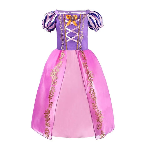 Rapunzel Dress for Girls Cinderella Belle Dress Up Fantasy Children