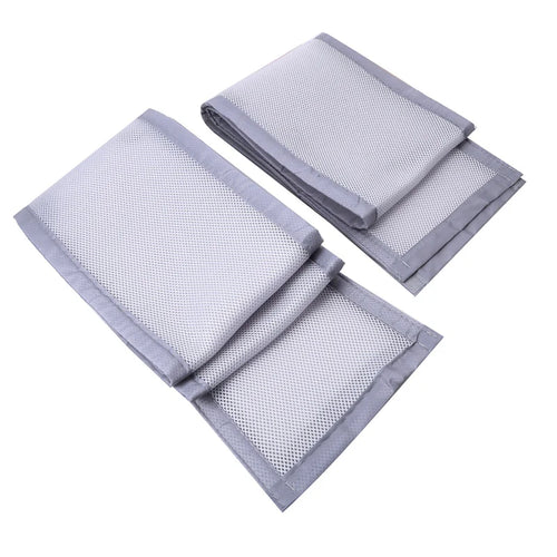 Mesh Crib Soild Color Breathable Bed Crib Bumper Liner For Standard