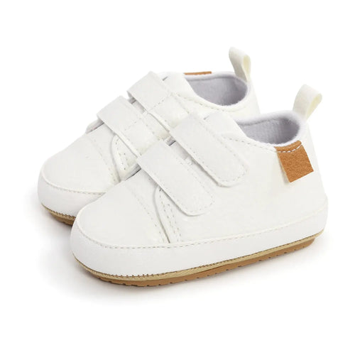Baby Shoes Boy Girl PU Leather Causal Non-slip Soft Sole Infant Kids