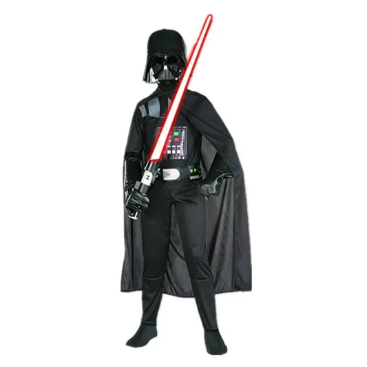 Boys Classic Movie Mask Costume Printed Cartoon Darth Vader Cape Armor