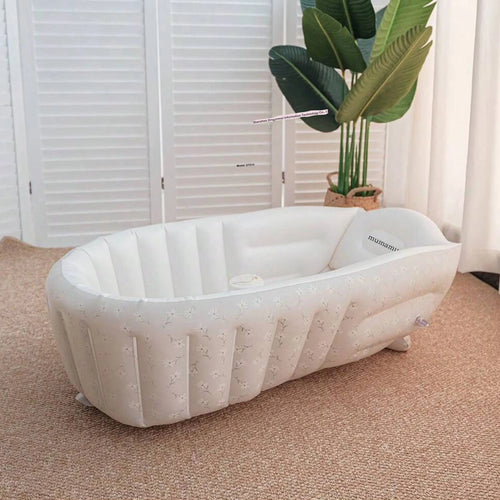 1PCS Inflatable Baby Bathtub / Baby Inflatable Chair, Toddler Bathing