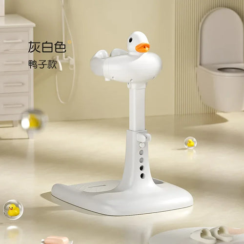 Portable Non-slip Duck Shaped Baby Bath Racks Shower Helper Handle