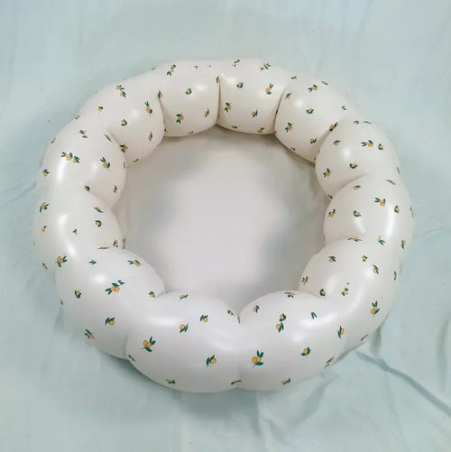 Baby shower basin, baby folding inflatable learning seat,