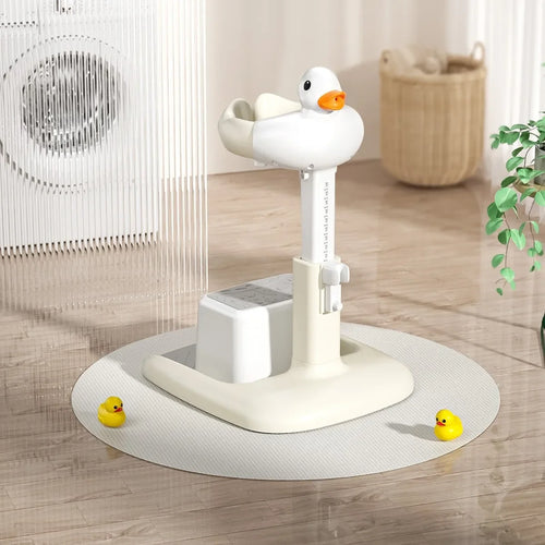 Portable Non-slip Duck Shaped Baby Bath Racks Shower Helper Handle