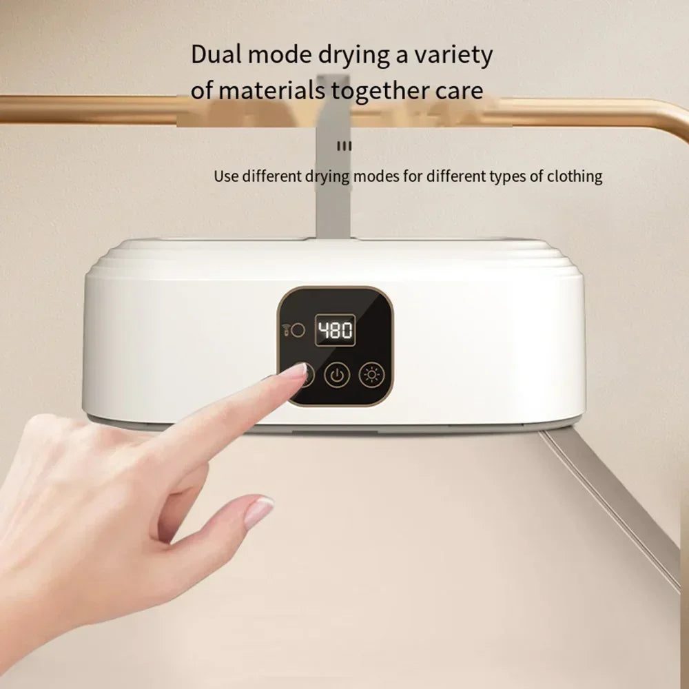 600W Portable Clothes Dryer, Easy to Use Mini Dryer with Dryer Bag for