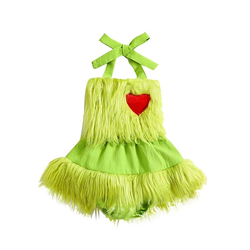 2023-08-02 Lioraitiin 0-24M Baby Girl Christmas Bodysuit Sleeveless