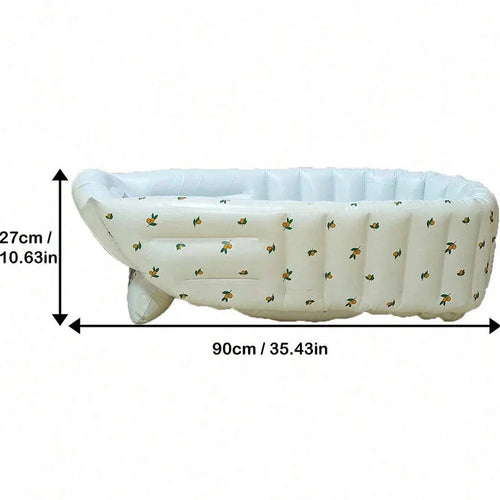 1PCS Inflatable Baby Bathtub / Baby Inflatable Chair, Toddler Bathing